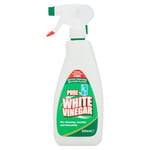 500ml White Vinegar Cleaning Spray White vinegar for Cleaning Distilled White Vinegar for Cleaning Spray Bottle easy to use for Glass, Oven and Window Cleaning (Pack of One)