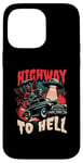 Coque pour iPhone 14 Pro Max Highway to Hell - Bold Urban Graffiti Esthétique