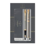 Parker Pen Set IM Brush Metal GT