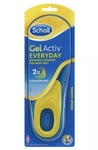 Scholl Gel Activ Everyday Insoles For Women - Comfort 3.5-7.5 UK Size