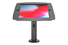 Compulocks iPad 10.2" Space Enclosure Tilting Stand 4" monteringssæt - for tablet - sort