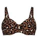 Leandra Bikini Bh Med Bygel Animal Magic, Rosa Faia