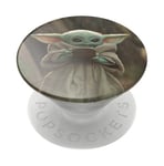 PopSockets PopGrip - Support et Grip pour Smartphone et Tablette avec un Top Interchangeable -The Child Cup (Baby Yoda)