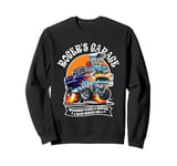 Roger's Garage Hotrod Classic Car Design for the Name Roger Sweatshirt