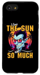 iPhone SE (2020) / 7 / 8 I Love The Sun Funny Vampire Sunglasses Tropical Sunset Vibe Case