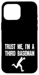 iPhone 16 Pro Max Funny 3rd Third Baseman Baseball Player Defense Field Case