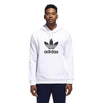 adidas Trefoil Hoodie Sweatshirt - White, XX-Large