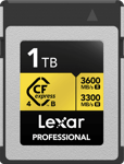 Lexar  CFexpress 4.0 Pro Gold R3600/W3300 1TB