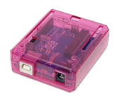 SB Components Premium Arduino Uno Case Enclosure Protective Case Cover - Pink