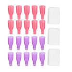 Nail Polish Remover Clip Wrap Nail UV Gel Cleaning Cotton Pad Set Manicure