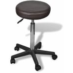 Maison Chic - Tabouret de bureau Tabouret de travail Tabouret ergonomique Marron 68898