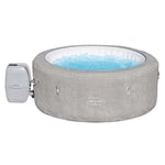 Spa gonflable Lay-Z-Spa Zurich EnergySense™ , 2 à 4 personnes, 180 x 66 cm, 120 Airjet™, couverture et liner isolants, filtration à cartouche et diffuseur Chemconnect™