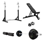 Abilica - 40 Squat Rack Olympic Styrkepaket - 110 kg