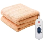 Single Electric Blanket, Double Heating Blanket, Regular Safety Water Circulation Warming Water Heating Blanket, Waterproof Electric Blanket with 10 Heating Levels,150 * 80cm