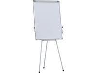 Flipchart Office Products Flipchart På Stativ Office Products, 70X100cm, Whiteboardtavla, Aluminiumram, Med Infällbara Armar