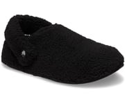 Crocs Classic Cozzzy WoMens Black Slippers material_Synthetic - Size UK 6