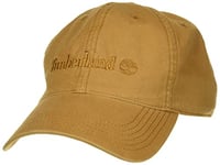 Timberland Men's Southport Beach Cotton Canvas Cap with Self Backstrap and Metal Closure, Wheat Boot, One Size