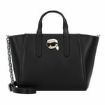 Karl Lagerfeld ikonik 2.0 Sac à main Cuir 21 cm black (TAS015334)