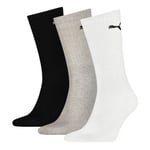 Puma Strumpor 3P Sport Crew Socks Grå/Svart Strl 47/49