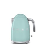 Bouilloire sans fil 1.7l 2400w vert d'eau Smeg KLF03PGEU