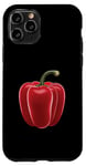 Coque pour iPhone 11 Pro Poivron rouge