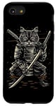 iPhone SE (2020) / 7 / 8 Cat Samurai Ninja Cat Samurai Art Vintage Ukiyo-e Case