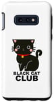 Coque pour Galaxy S10e Black Cat Club