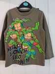 BNWT AGE 3-4 YEARS BOYS "F&F" TEENAGE MUTANT NINJA TURTLES TOP (next day post)