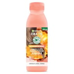 Garnier - Fructis Hair Food - Shampooing Nourrissant Longueurs & Glow à l'Ananas - Formule Vegan à 97% d'Origine Naturelle - Pour Cheveux Longs & Ternes - 350 ml