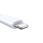 Joyroom 3in1 USB-A till 2x Lightning och Apple watch Laddare 1.2m