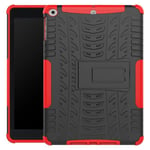 (ipad Air A1474 A1475Red) ipad 5. sukupolvi 9.7 2017 A1822 kotelo ipad Air A1474 Armor kotelo Tablet TPU+PC Cover for ipad 6. sukupolvi 9.7 2018 A1893 A1954