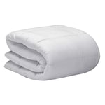 Pikolin Home - Couette 180 x 220 cm, Lit 1 Personne 400g en Fibre Ecolofil et Aloe Vera - Confort Intermédiaire Automne/Hiver, Doux et Chaleureux, Lavable en Machine, Marque Européenne