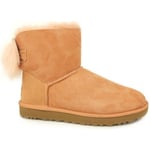 Chaussures UGG  W Fluff Bow Mini Suntan 1094967 W