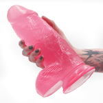 Realistic Dildo 10 inch Anal Big Thick Dildo 3 Inch Diameter Huge Dildo Women