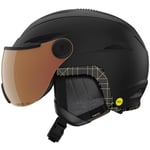 Giro Essence vive Casque de Ski pour Hommes, Cuivre Noir Mat Vif, M