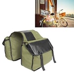 BOYUHII Bicycle bag Bicycle Mountain Bike Support Pack Canvas Bag Cycling Supplies Equipment ATCYE (Color : Army Green)