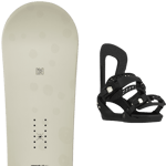 K2 Pack snowboard First Lite W 25 + Fixations Femme Beige / Multicolore taille 146 2025