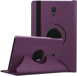 Coque Pour Samsung Galaxy Tab A 10.5 2018 (Sm-T590/T595) Ultra Mince Slim Housse De Protection Avec 360 Degr?S Support Fonction Cuir ?Tui Tablette A 10,5 2018 Cover, Violet