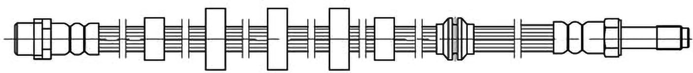 Bromsslang - Audi - A4, A4 quattro, Q5 quattro, A5, S4, S5, Sq5 quattro, Rs5, Q5