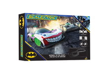 Scalextric Slot Car Race Set, Batman VS The Joker - The Battle of Arkham C1438M