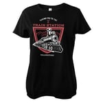 Taking You To The Train Station Girly Tee, T-Shirt