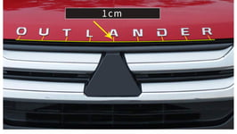 WQSNUB Métal Outlander Lettres Logo Autocollant Voiture Tuning, pour Mitsubishi tête Avant Capot décoration Badge Plaque signalétique Accessoires de décalcomanie