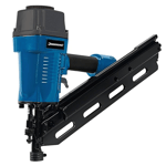 Silverline Air Framing Nailer, 90 mm, 10 - 12 Gauge Blue/Black - 282400