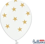 Party Deco Ballonger Stjärnor, Sortering, 30 Cm, 50 St Universal