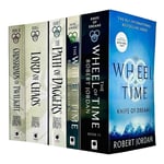 Robert Jordan Wheel of Time Series Collection 5 Books Set Knife Of Dreams New...