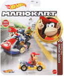 Super Mario Kart Modèle Diecast Diddy Kong Pipe Structure 1:64 5cm Hot Wheels