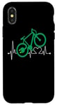 iPhone X/XS E-bike Heartbeat Funny Electric Bicycle Green Energy Case