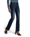 G-STAR Femme Jean Midge Bootcut, Bleu (DK Aged D01896-6553-89), 30W / 30L