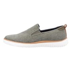 Hush Puppies Homme Danny Slip on Basket, Kaki, 39.5 EU