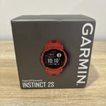 Garmin Instinct 2S 010-0253-06 Rugged GPS Smartwatch Poppy Red Small